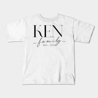 Ken Family EST. 2020, Surname, Ken Kids T-Shirt